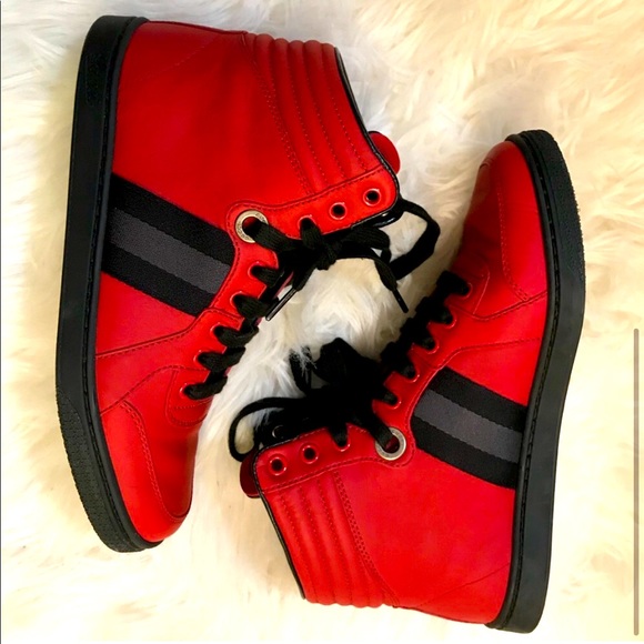 Gucci Shoes - Gucci High Top Sneakers